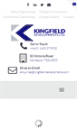 Mobile Screenshot of kingfield-developments.com